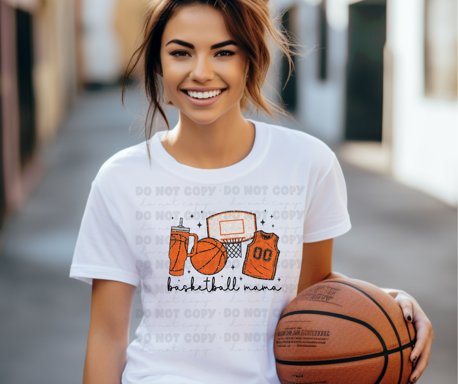 6450 - Basketball mama * DTF Transfer