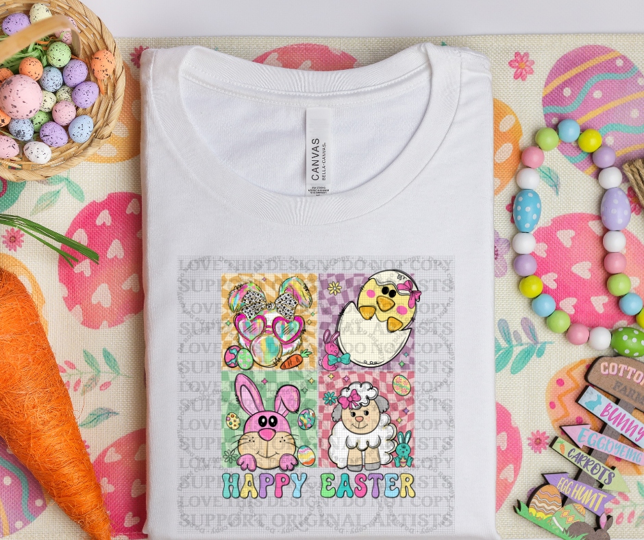 5468 - Happy Easter spring *DTF