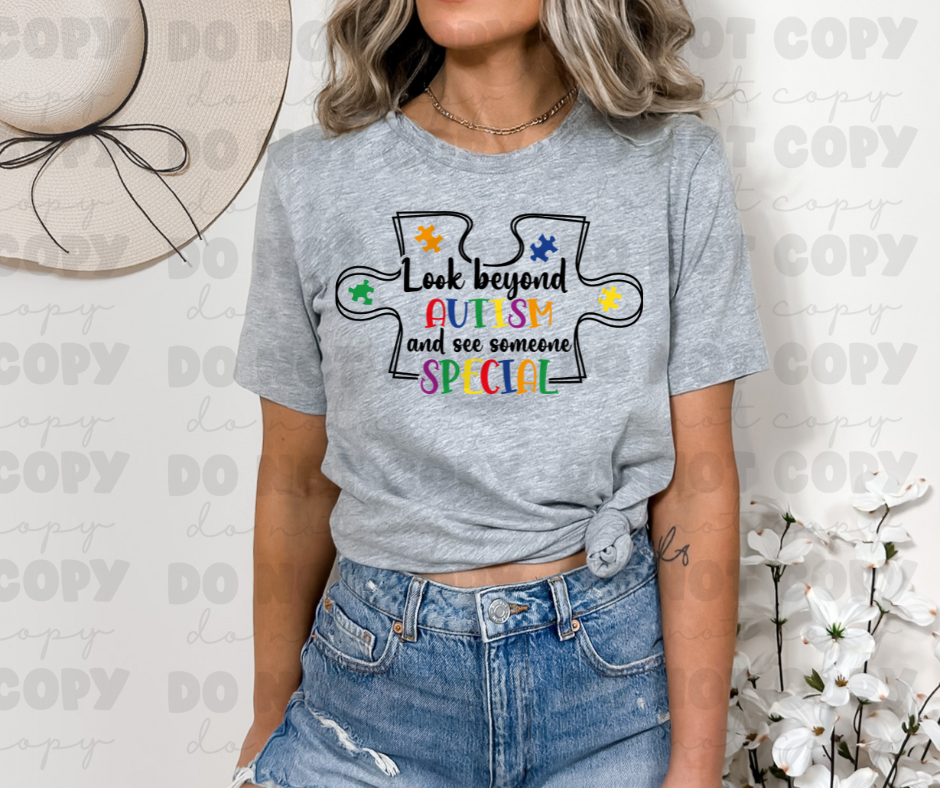 3681 Look Beyond Autism DREAM TRANSFER* DTF