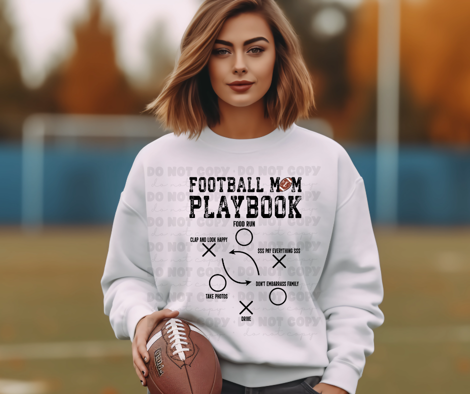 6458 - Football mom playbook *DTF Transfer
