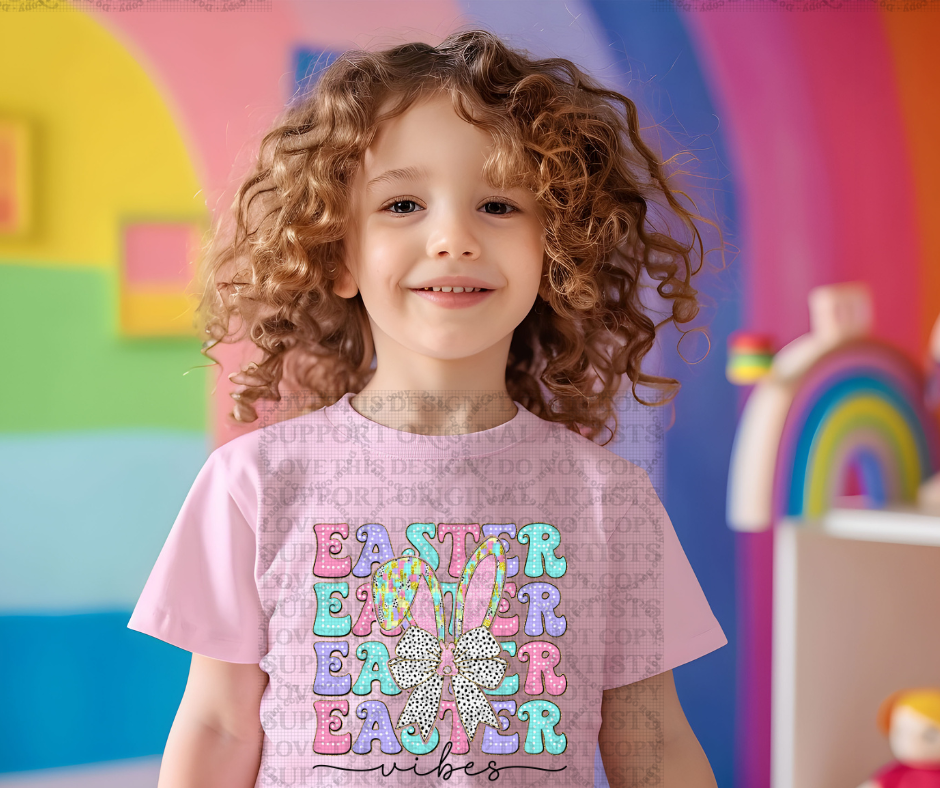 5460 - Easter vibes with bunny ears *DTF