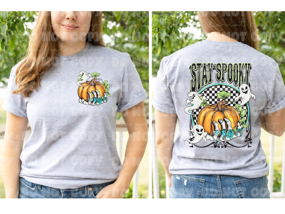 Stay spooky Front & Back Set *DREAM TRANSFER* DTF