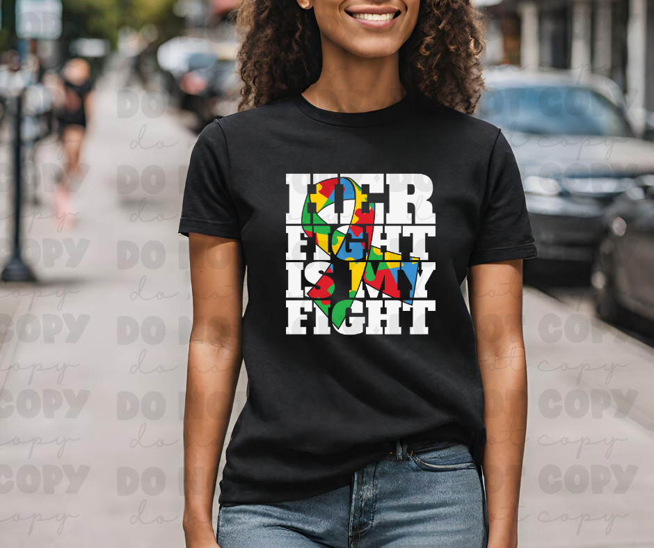 3689 RIBBON Her Fight DREAM TRANSFER* DTF