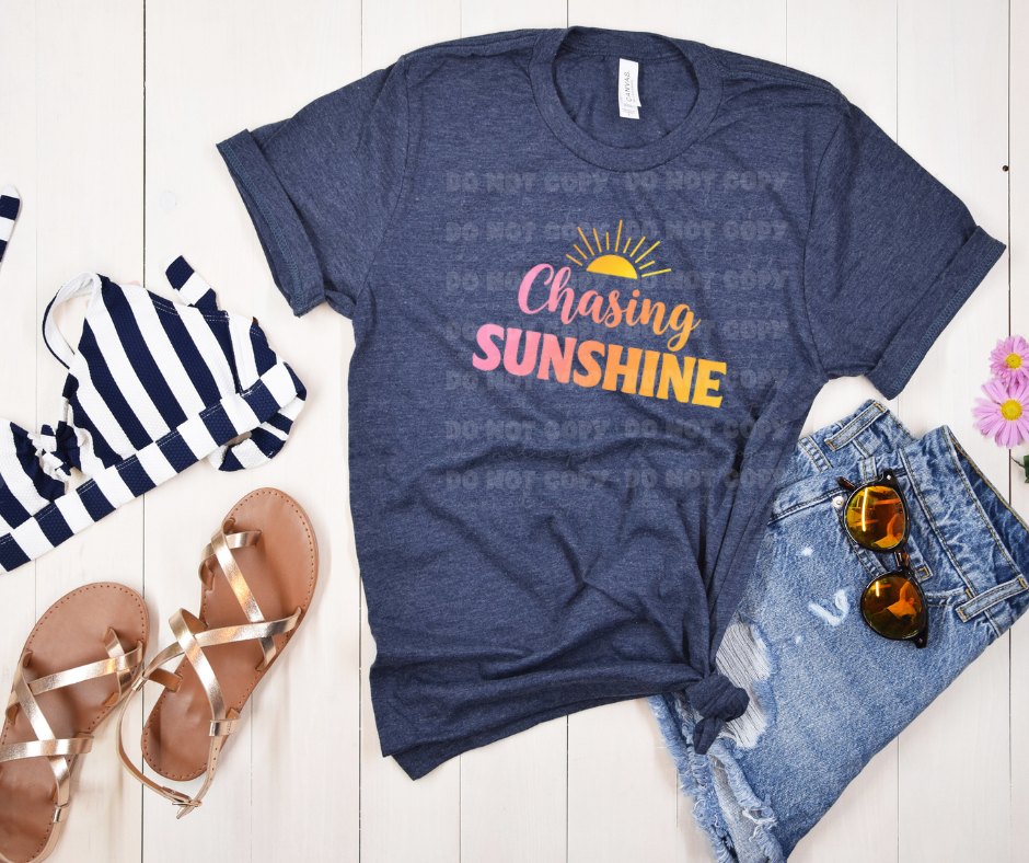 5743 - Chasing sunshine *DTF Transfer