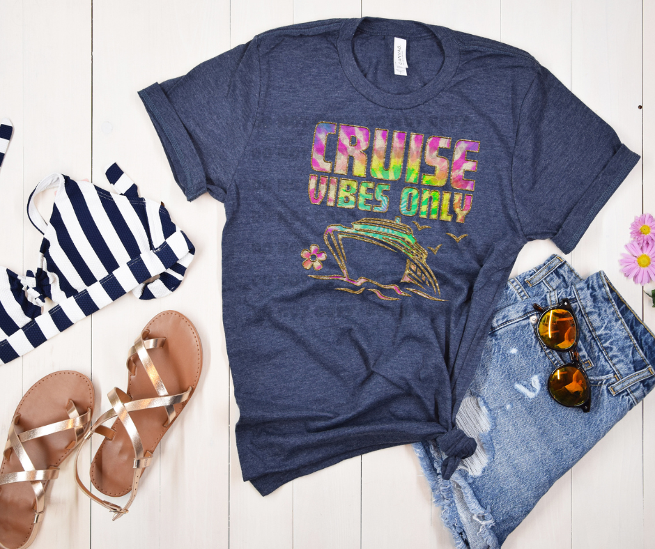 5744 - Cruise vibes only *DTF Transfer