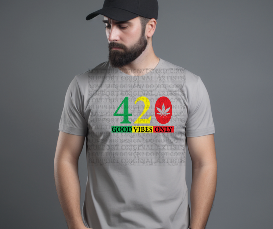 5409 - 420 Good vibes only *DTF