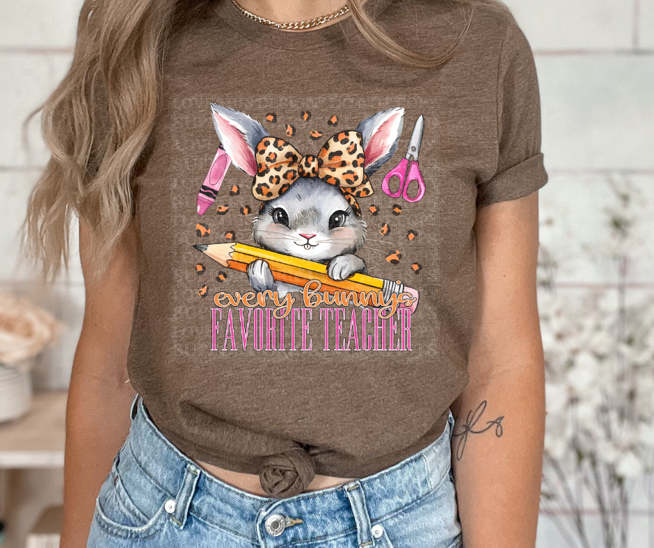 5486 - Every bunny's favorite teacher *DTF