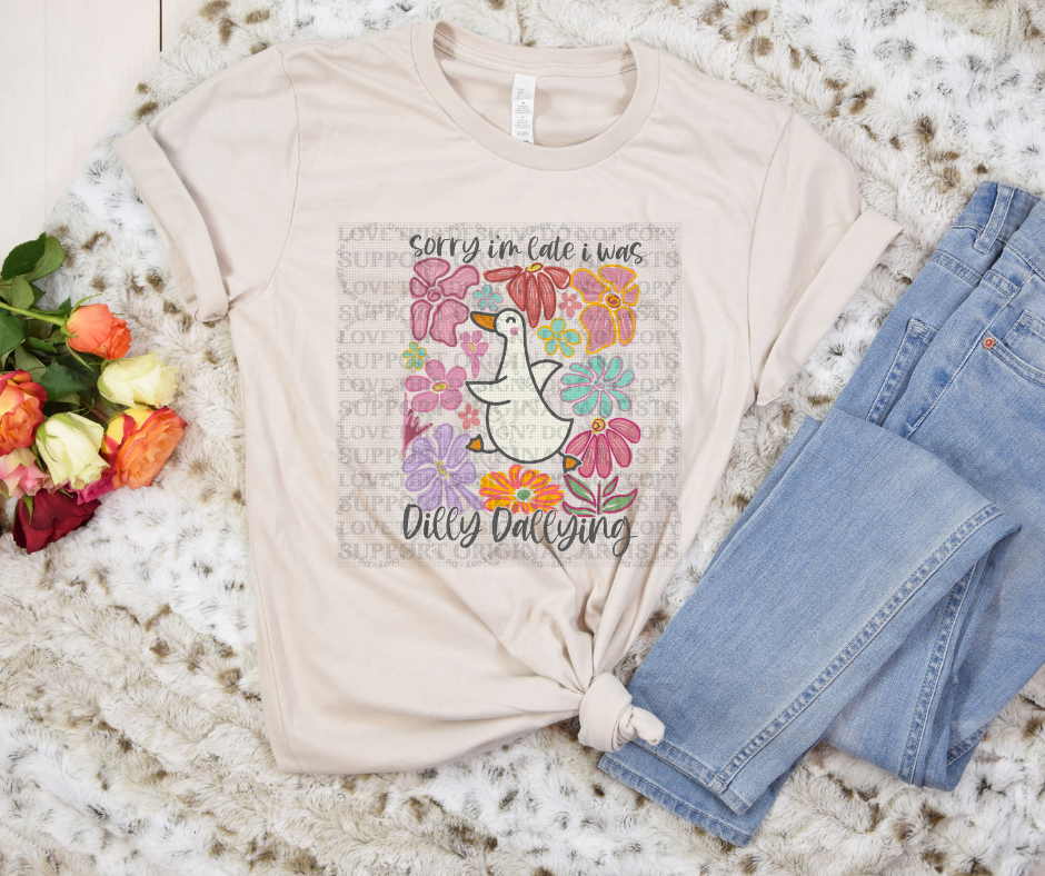 5488 - Sorry I'm late is was dilly dallying *DTF