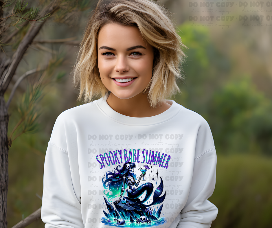 5750 - Spooky babe summer *DTF Transfer