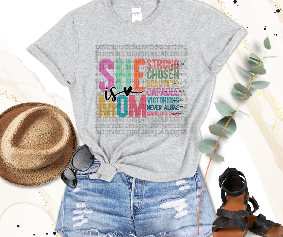 5585 - She is mom Strong chosen *DTF