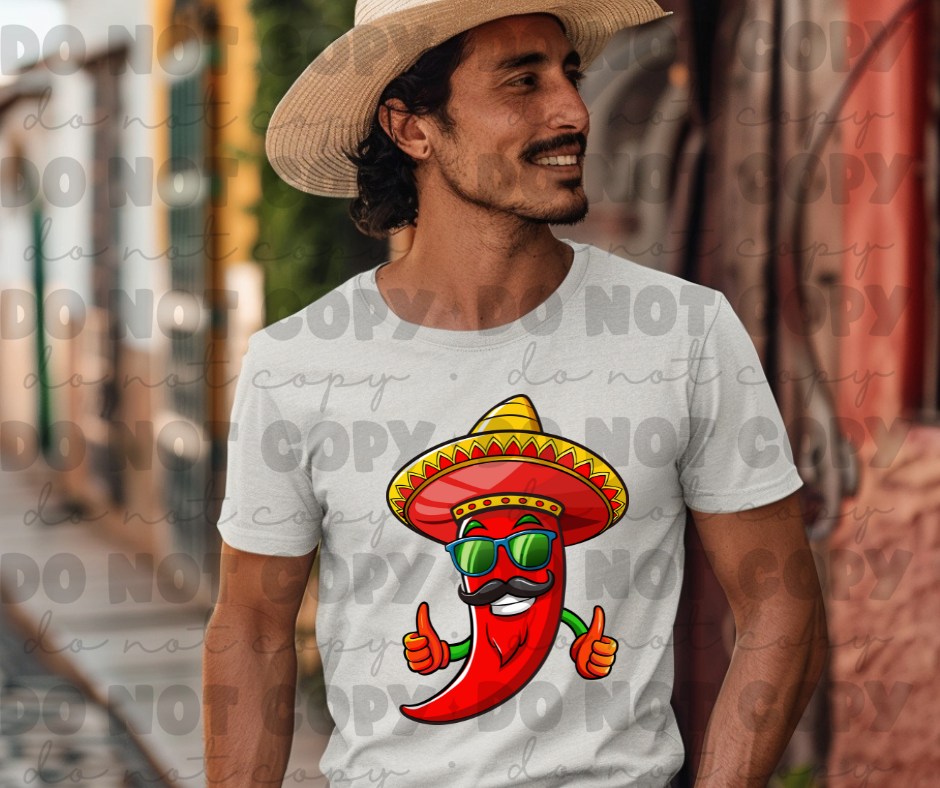 3718 Chili Pepper Fiesta DREAM TRANSFER* DTF