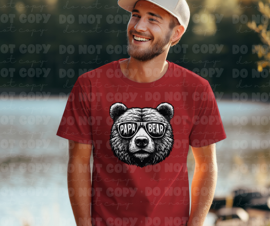 5818 - Papa bear *DTF Transfer