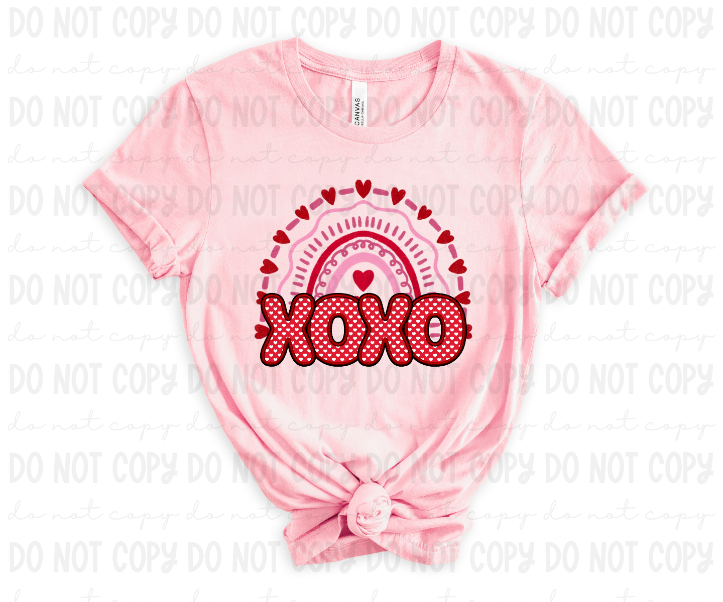 3193 XOXO Faux Embroidery *DREAM TRANSFER* DTF