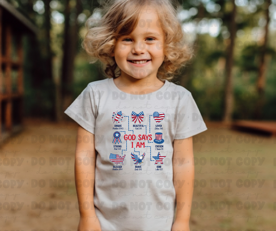 3850 God says I am DREAM TRANSFER* DTF