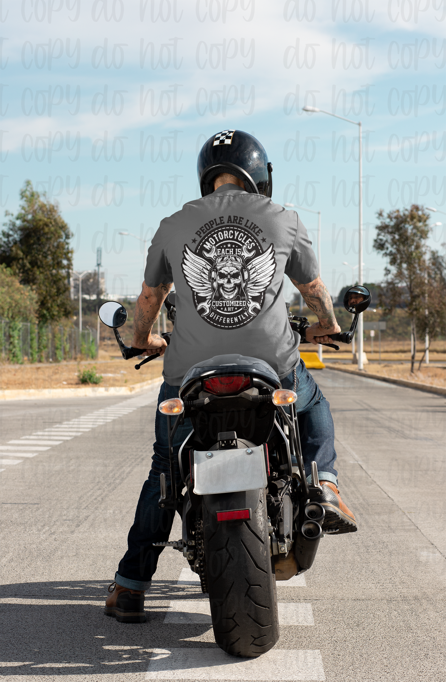 People are Like Motorcycles *DREAM TRANSFER* DTF