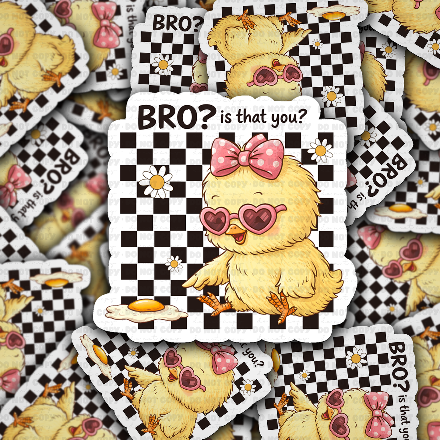 DS 2709 - Bro is that you Die Cut sticker