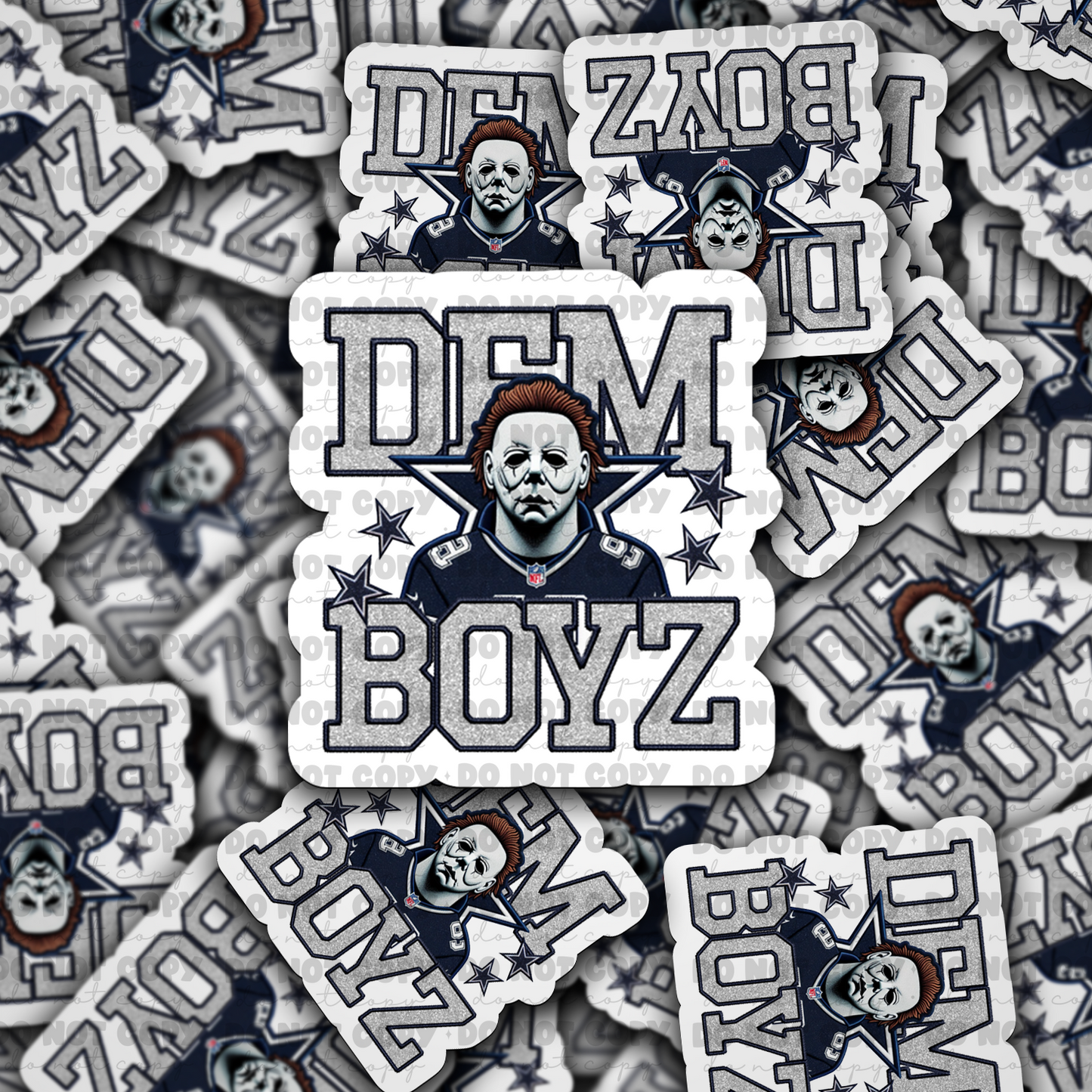 DC 825 dem boyz Die cut sticker 3-5 Business Day TAT