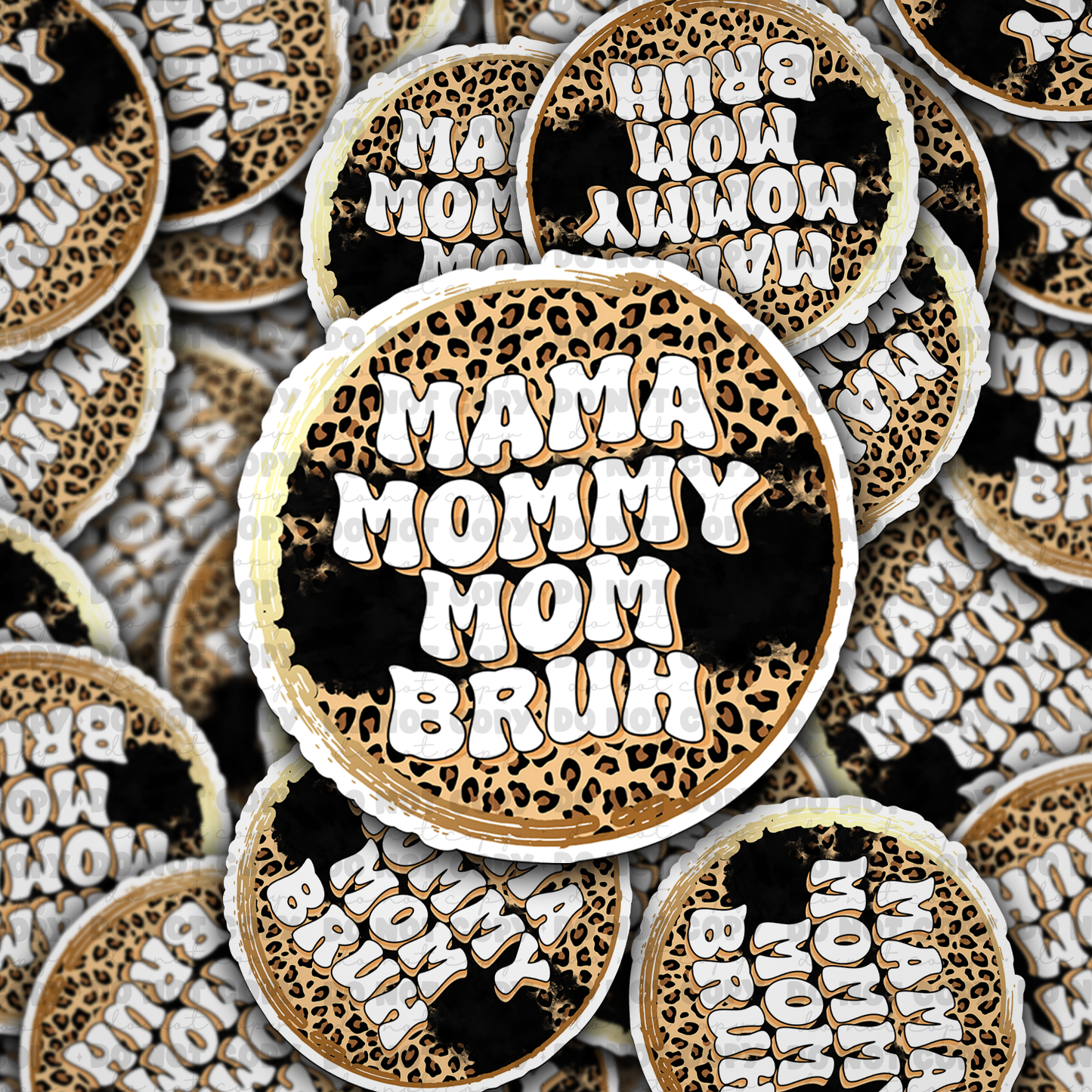 DC 886 mama mommy Die cut sticker 3-5 Business Day TAT