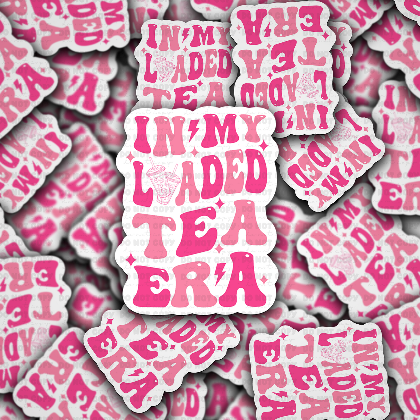 DC 1665- In my loaded tea era Die Cut Sticker