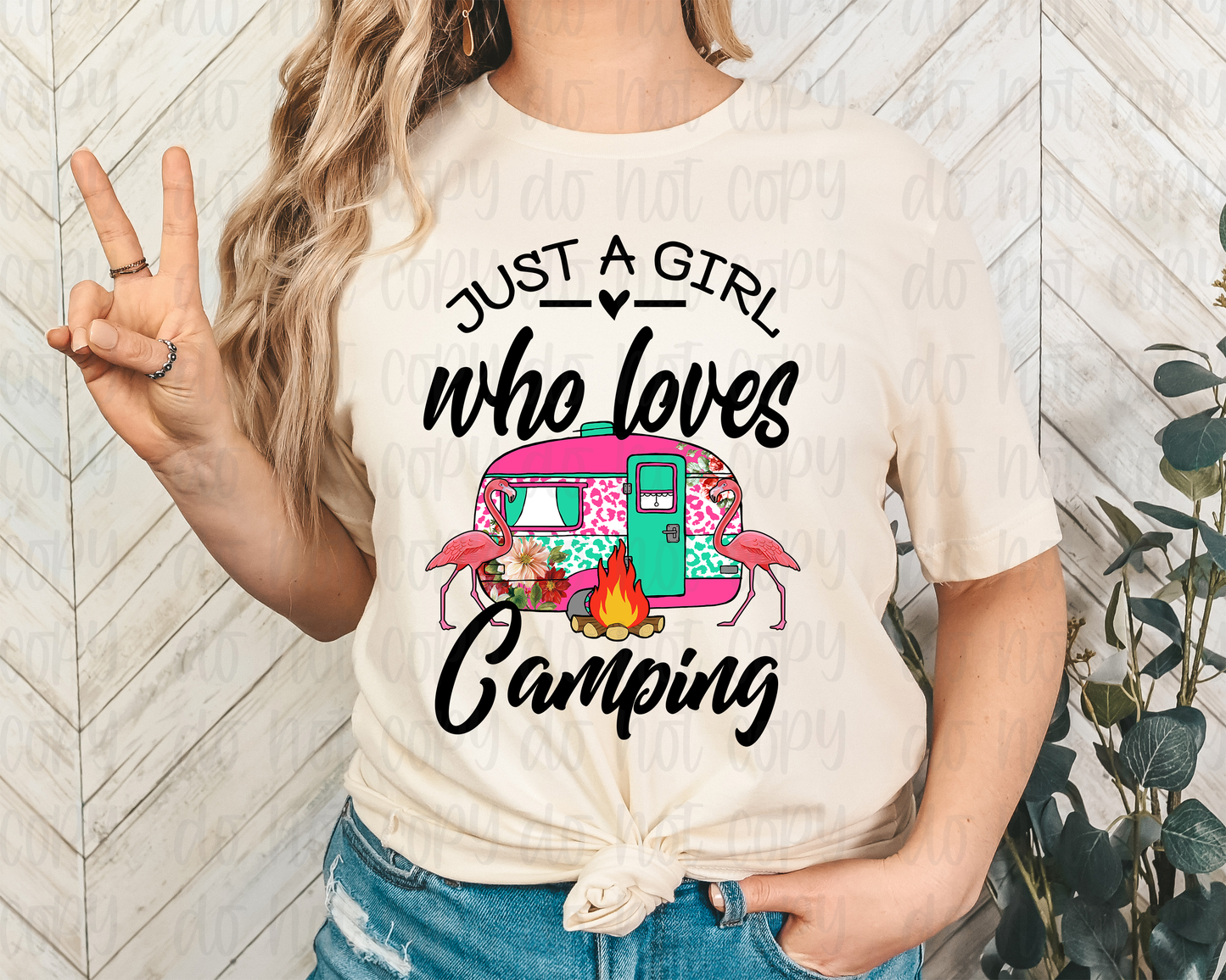 Just a girl who loves camping *DREAM TRANSFER* DTF