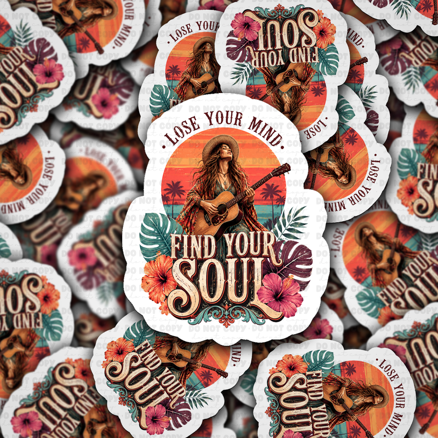 DS 3253 - Lose your mind Die Cut sticker