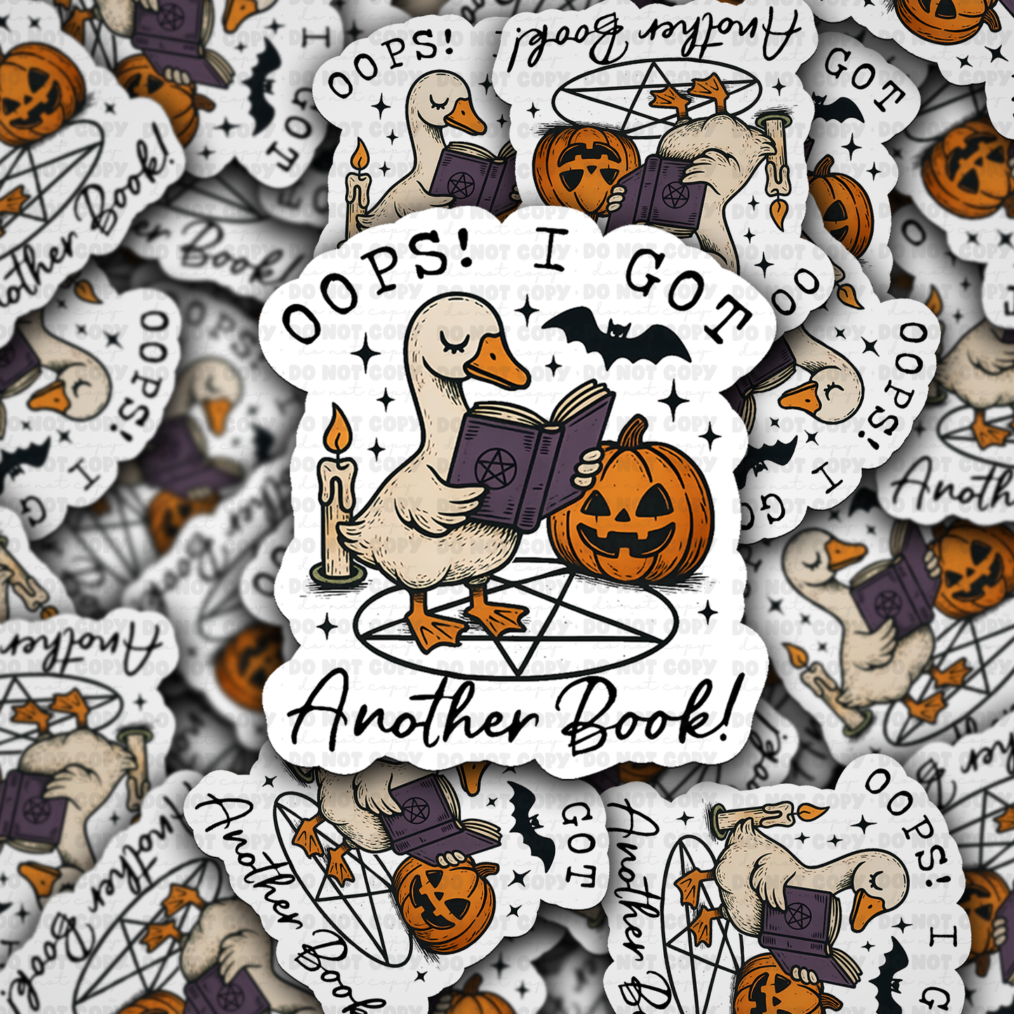 DC 2006 - Oops I got another book Die Cut Sticker