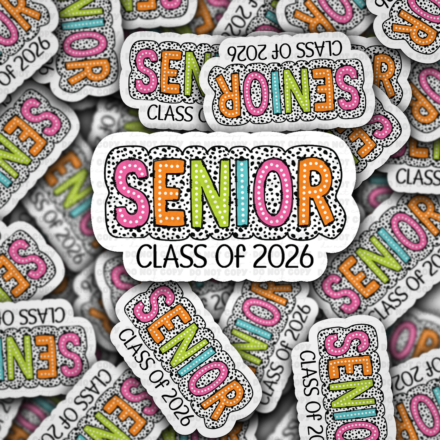 DC 1959 - Senior class of 2026 Die Cut Sticker