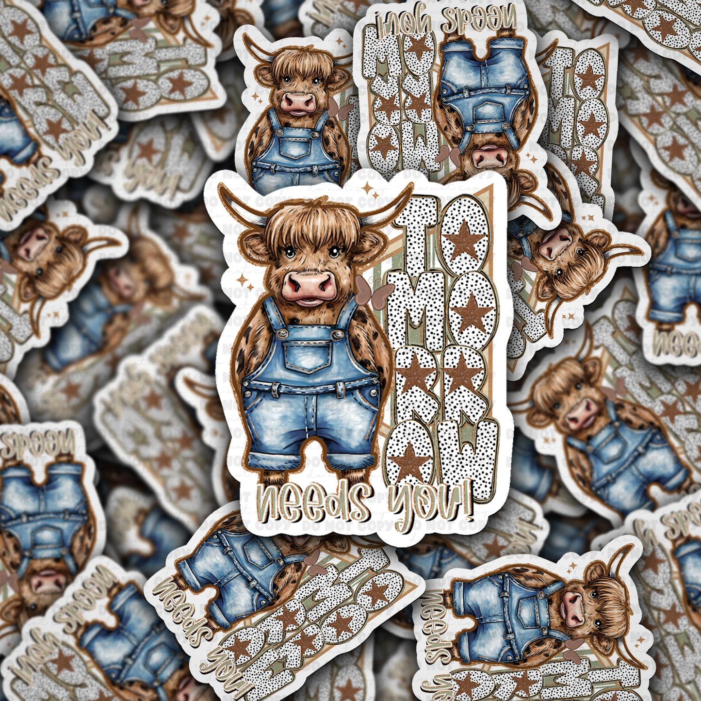 DC 1976 - Tomorrow needs you Die Cut Sticker