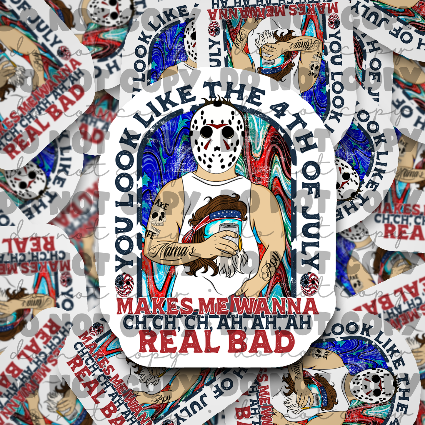 You look like Die cut sticker 3-5 Business Day TAT