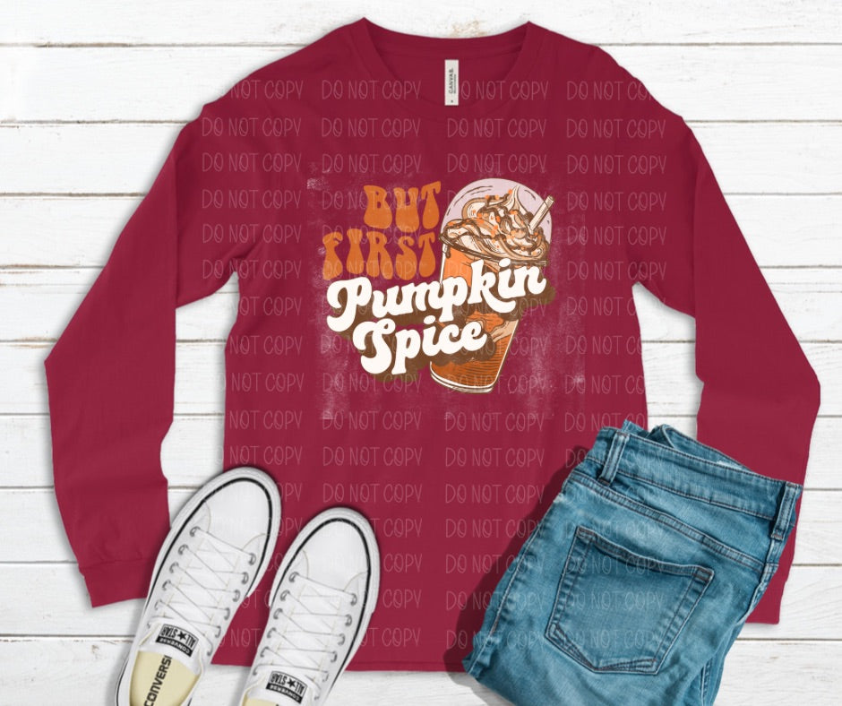 But first pumpkin spice *DREAM TRANSFER* DTF