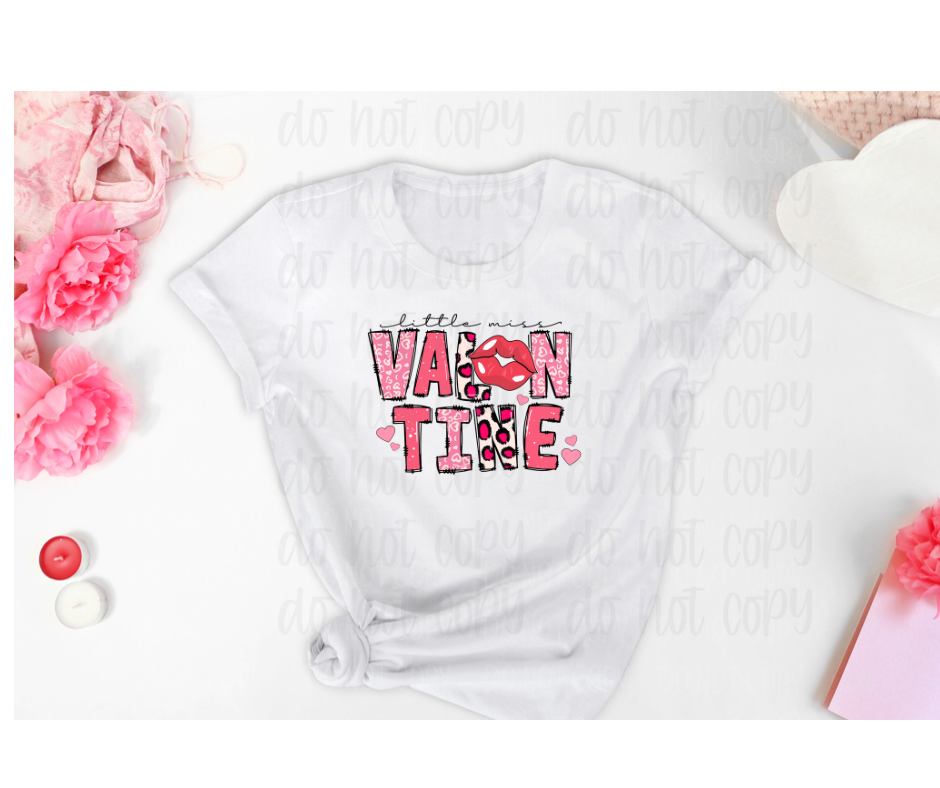 Little miss Valentine *DREAM TRANSFER* DTF