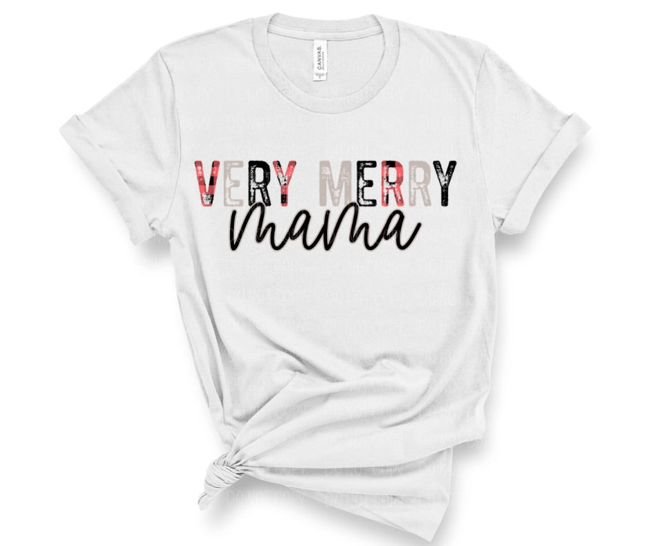 Very merry mama *DREAM TRANSFER* DTF