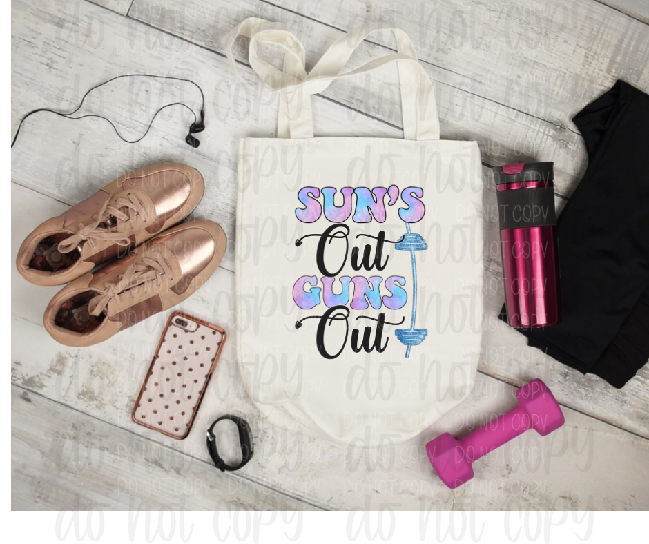 Suns out guns out *DREAM TRANSFER* DTF