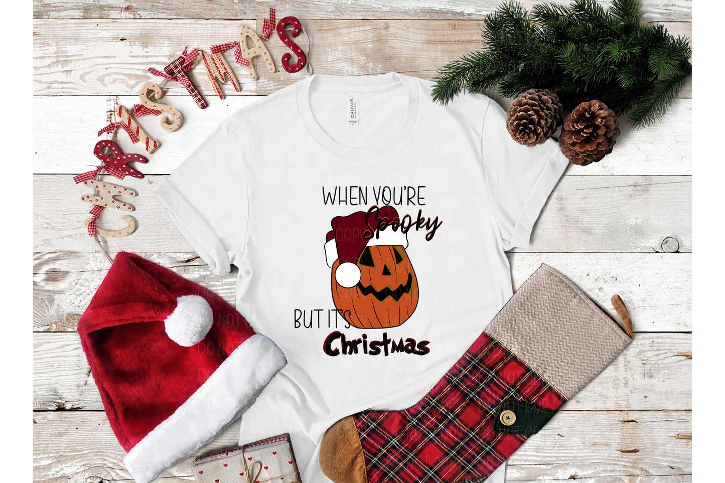 Spooky but it’s Christmas *DREAM TRANSFER* DTF