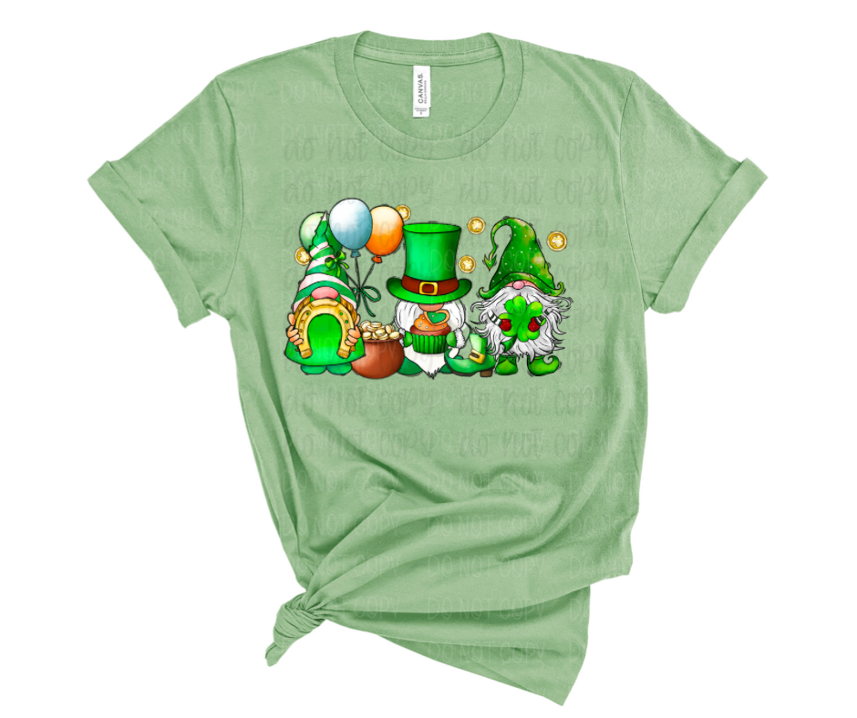 Irish lucky gnomes St. Patrick's Day *DREAM TRANSFER* DTF