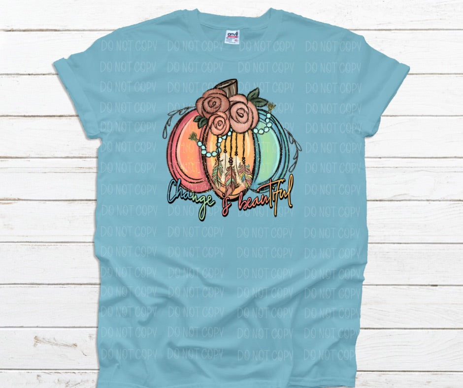 Change is beautiful pumpkins *DREAM TRANSFER* DTF