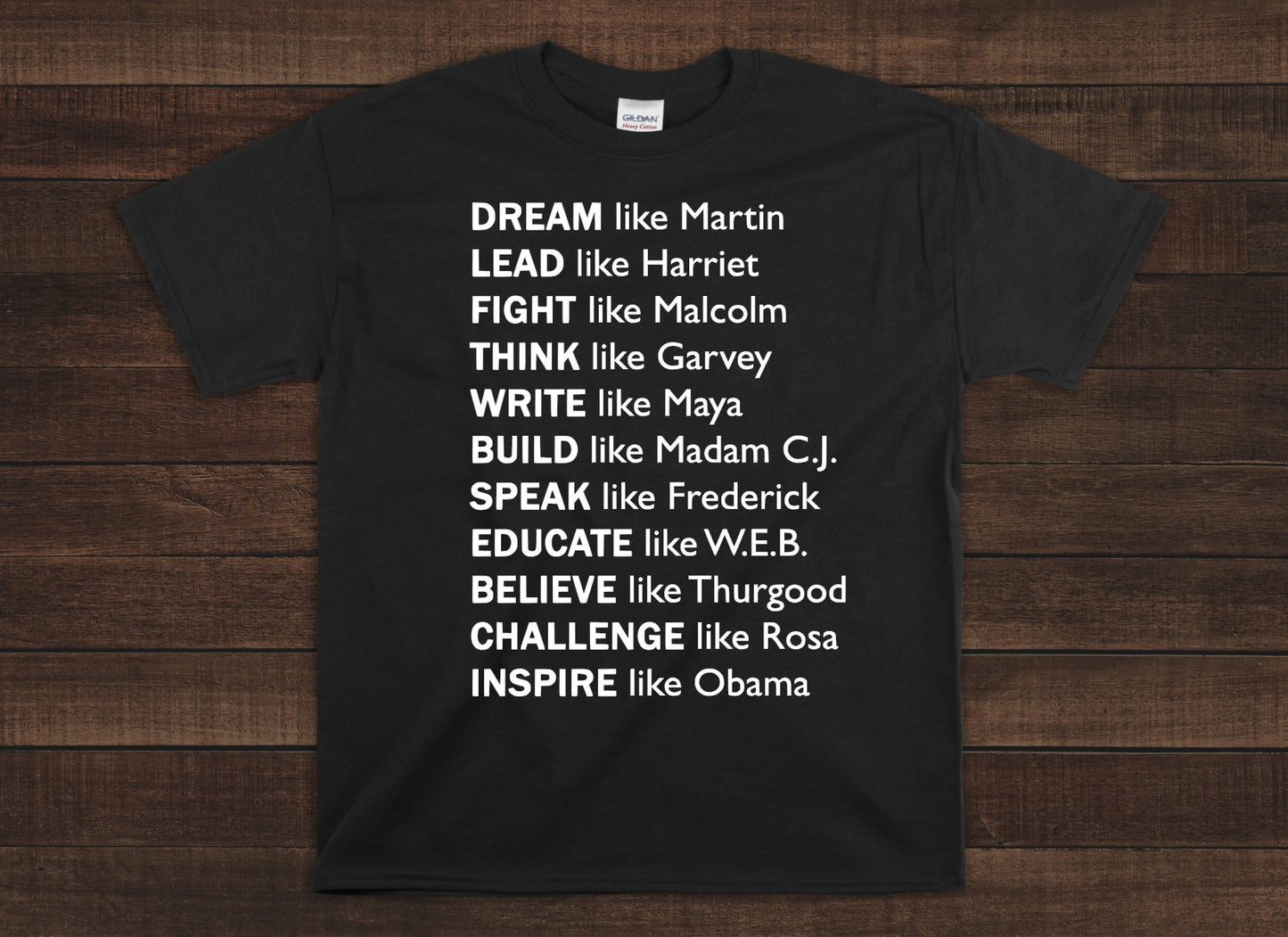 Black history leaders - Black History Month *Choose size from drop down menu*