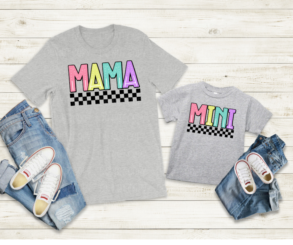 Mama OR Mini retro *DREAM TRANSFER* DTF