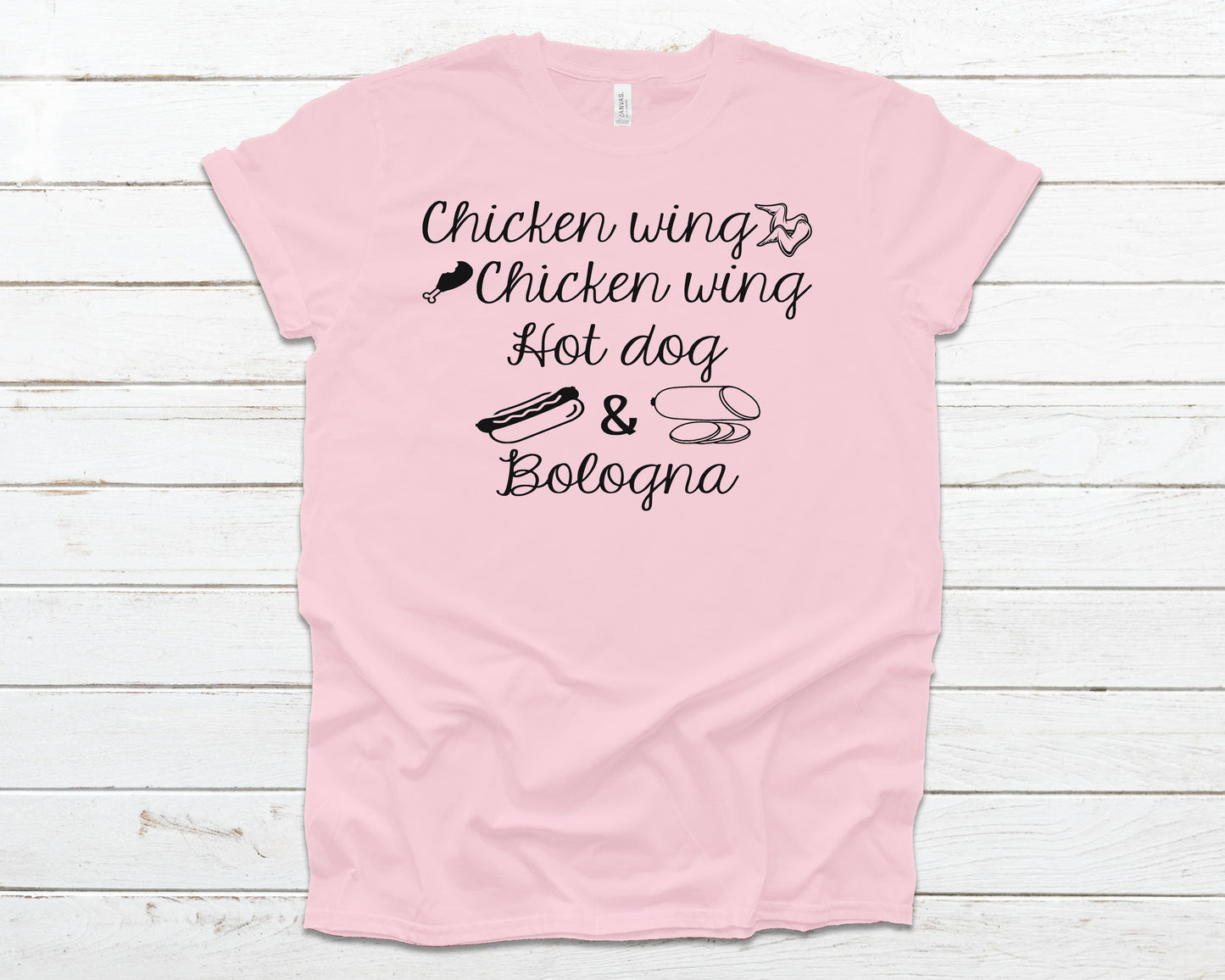 Chicken wing Chicken wing hot dog and bologna *It's Transfer Time Exclusive*
