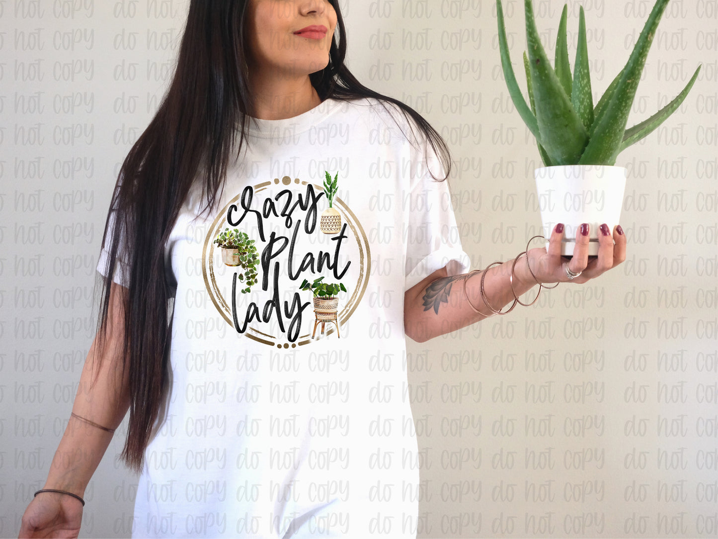 Crazy plant lady *DREAM TRANSFER* DTF