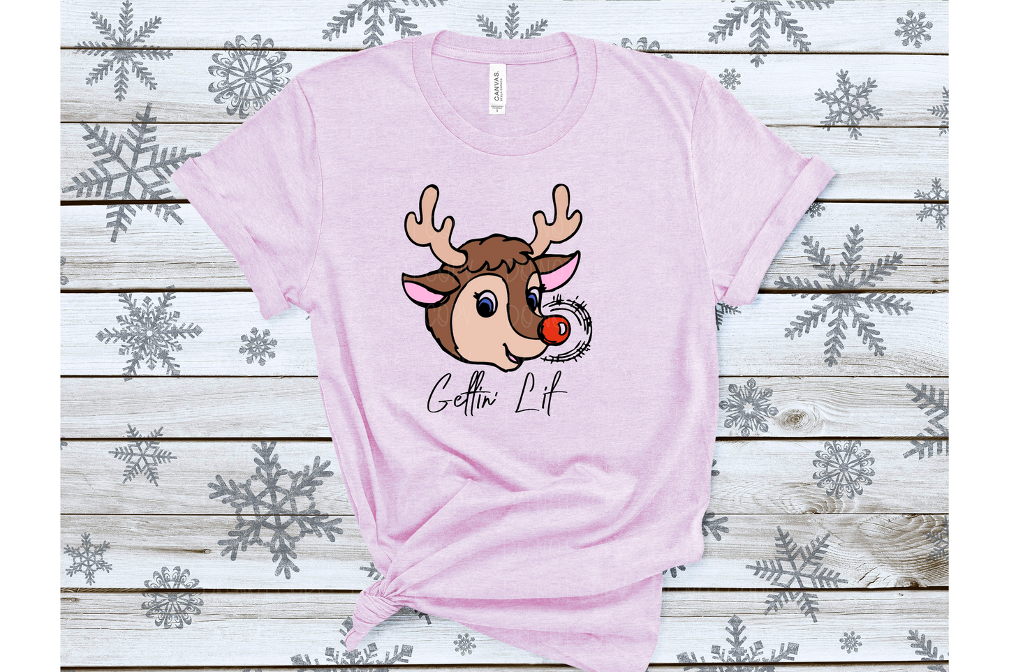 Gettin' lit reindeer *DREAM TRANSFER* DTF