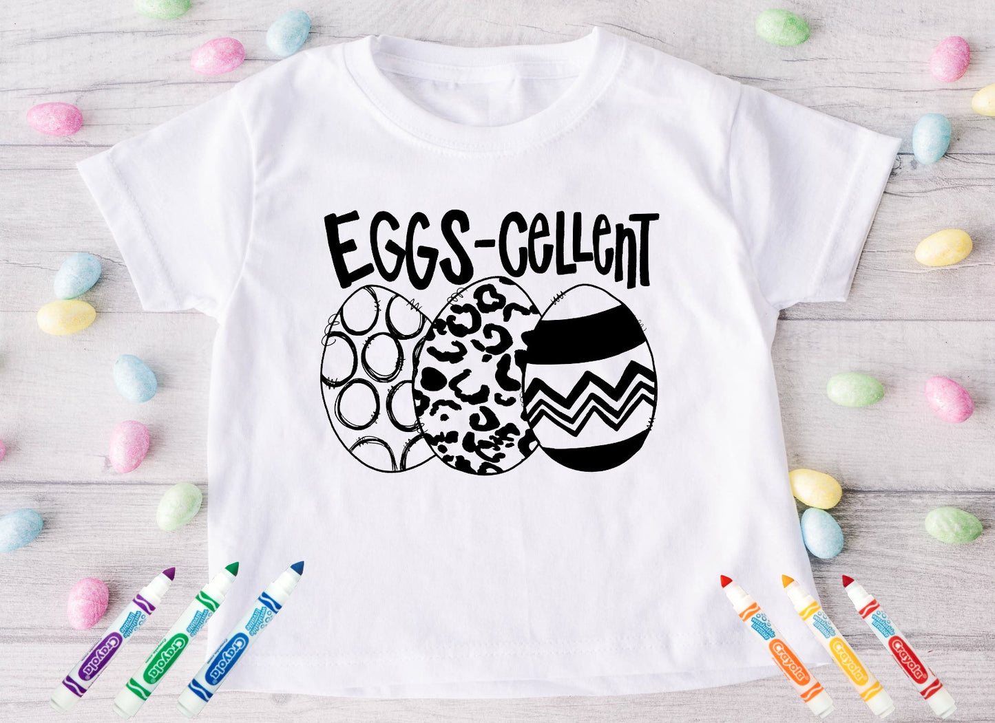 Eggs-cellent Easter Coloring *Choose size from drop down menu* It's Transfer Time Exclusive*