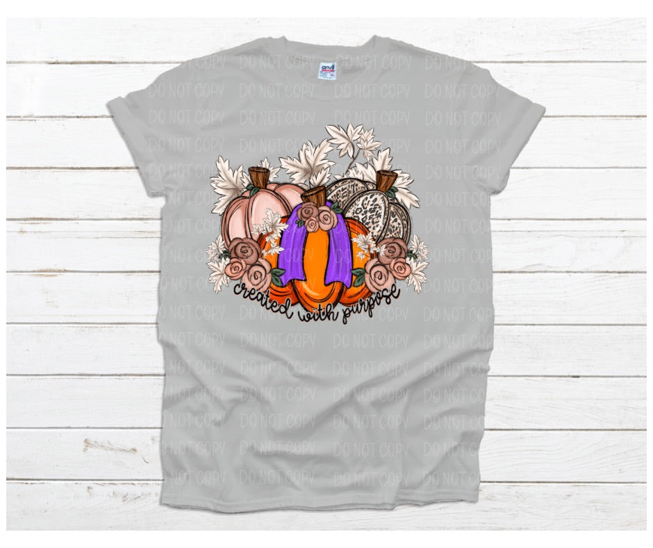 Created with purpose pumpkins *DREAM TRANSFER* DTF