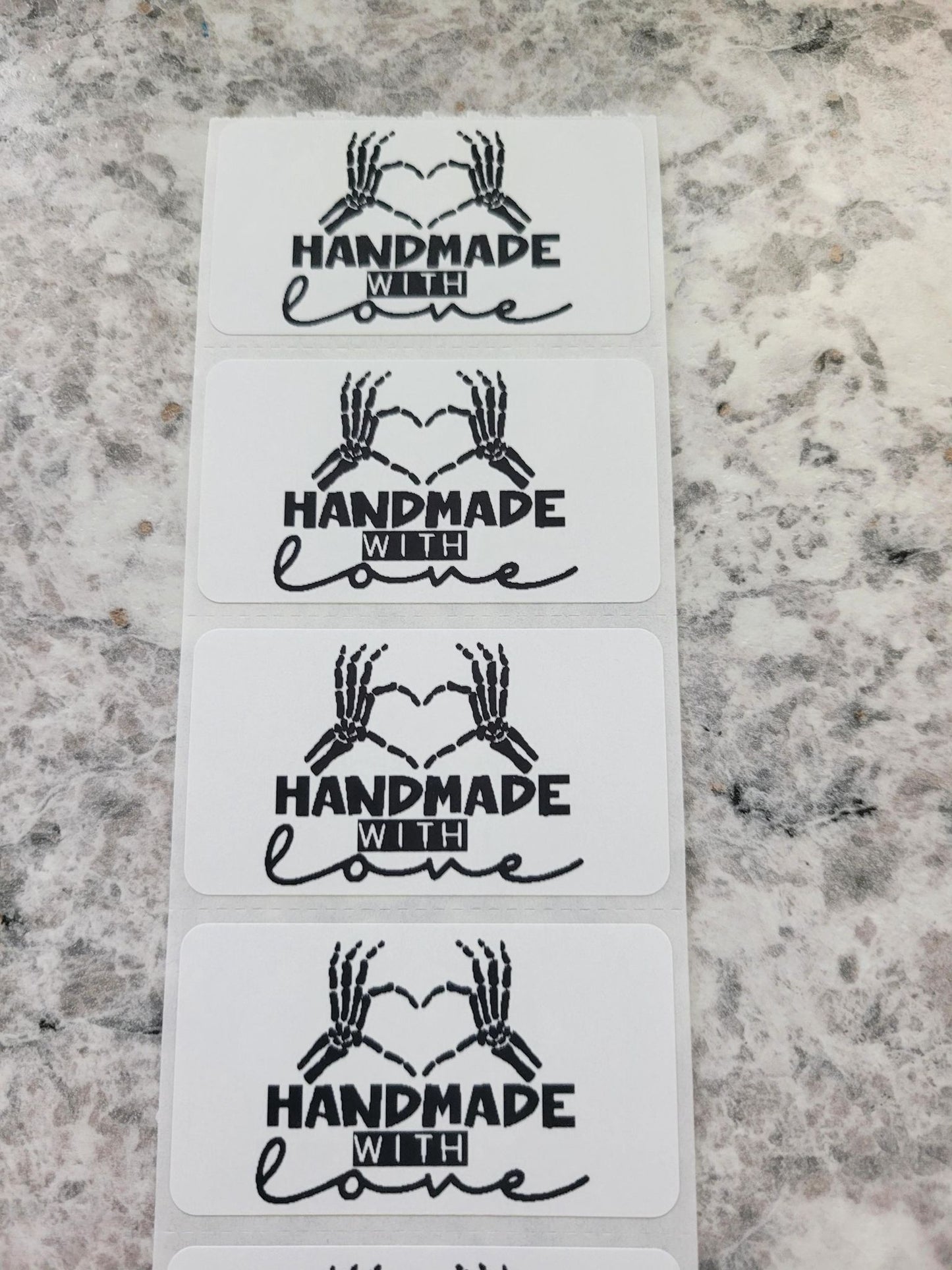 Handmade with love 50 OR 100 count