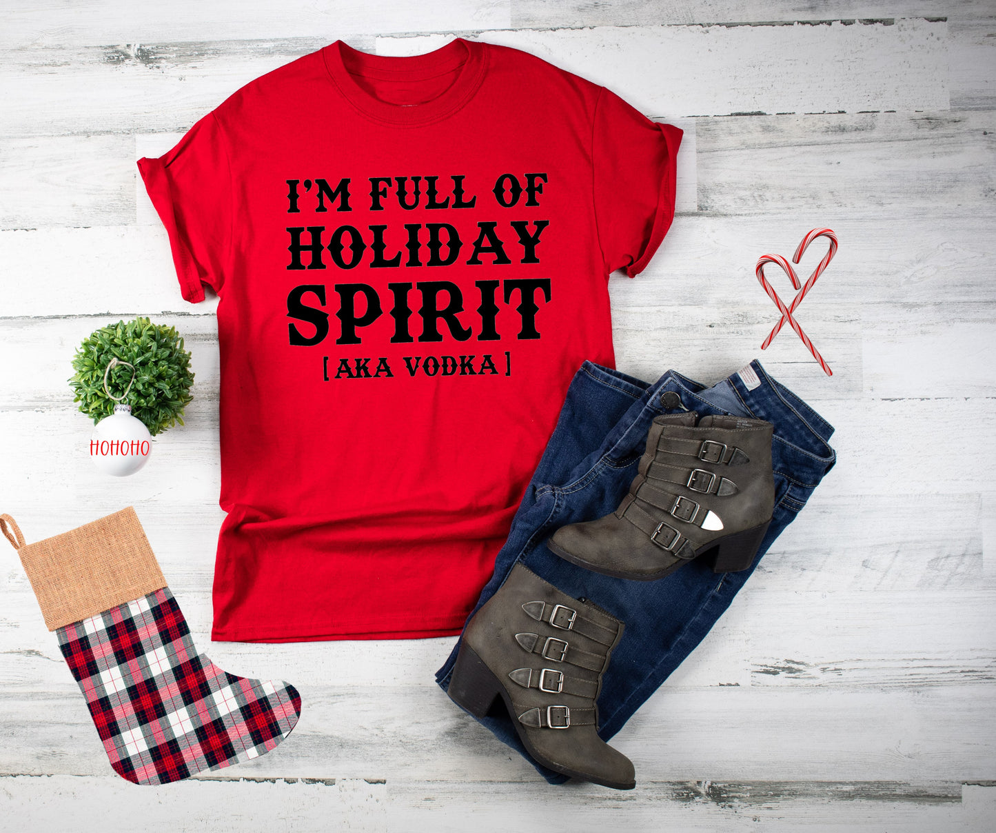 I'm full of holiday spirit aka vodka