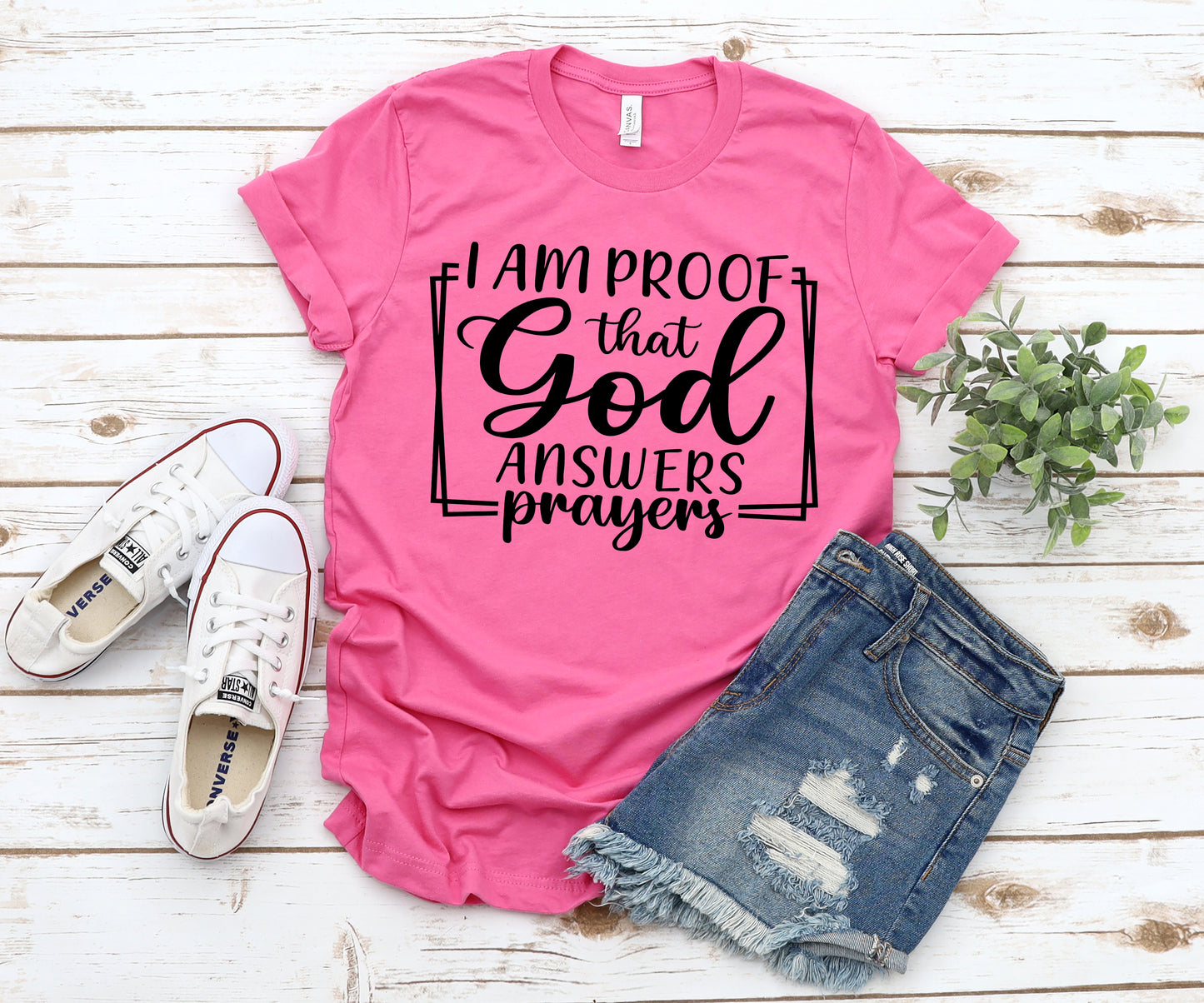 I'm proof that God answers prayers