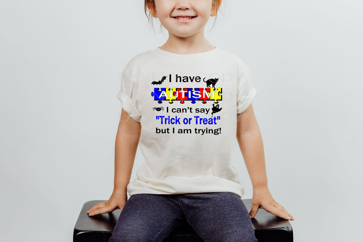 I have Autism I can't say trick or treat but I'm trying *DREAM TRANSFER* DTF