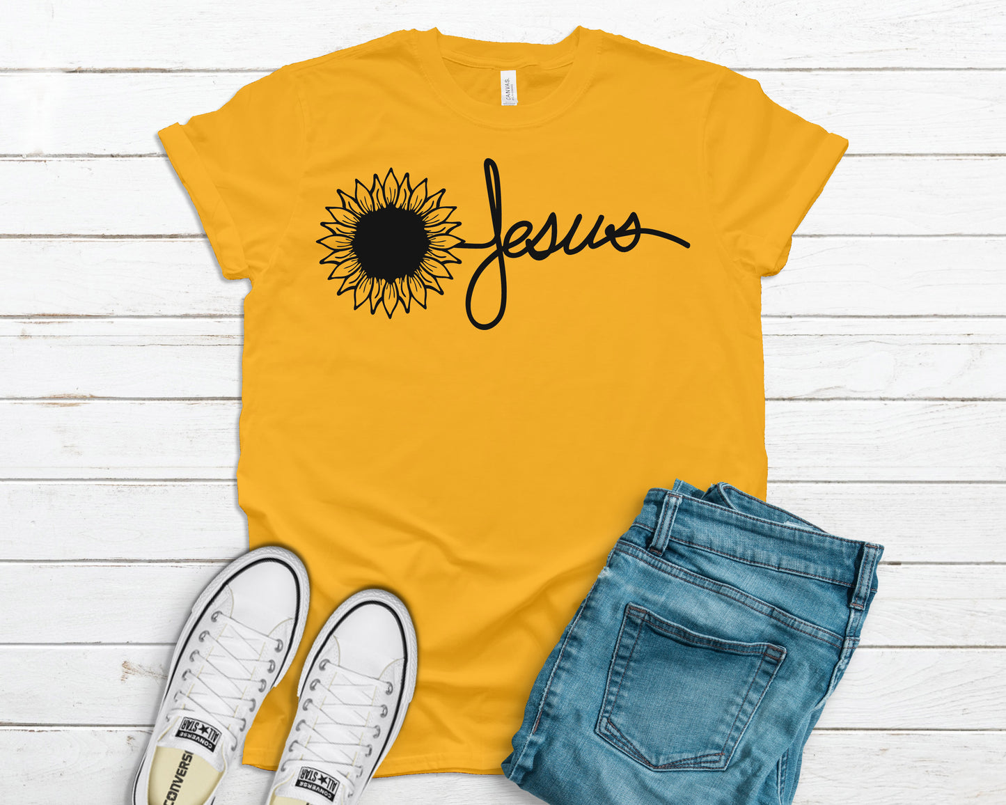 Jesus sunflower