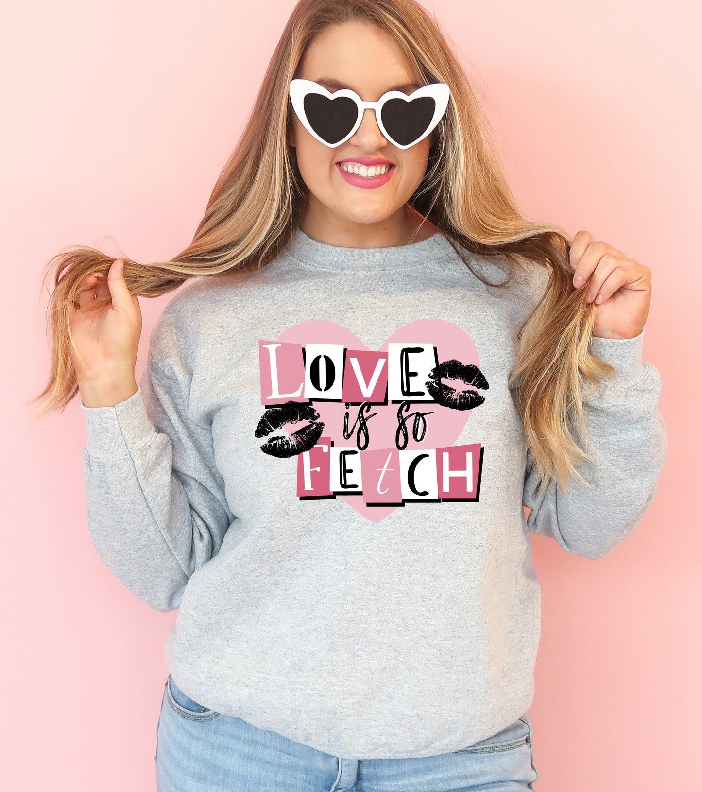 Love is so fetch Valentine's Day DTF *DREAM TRANSFER*