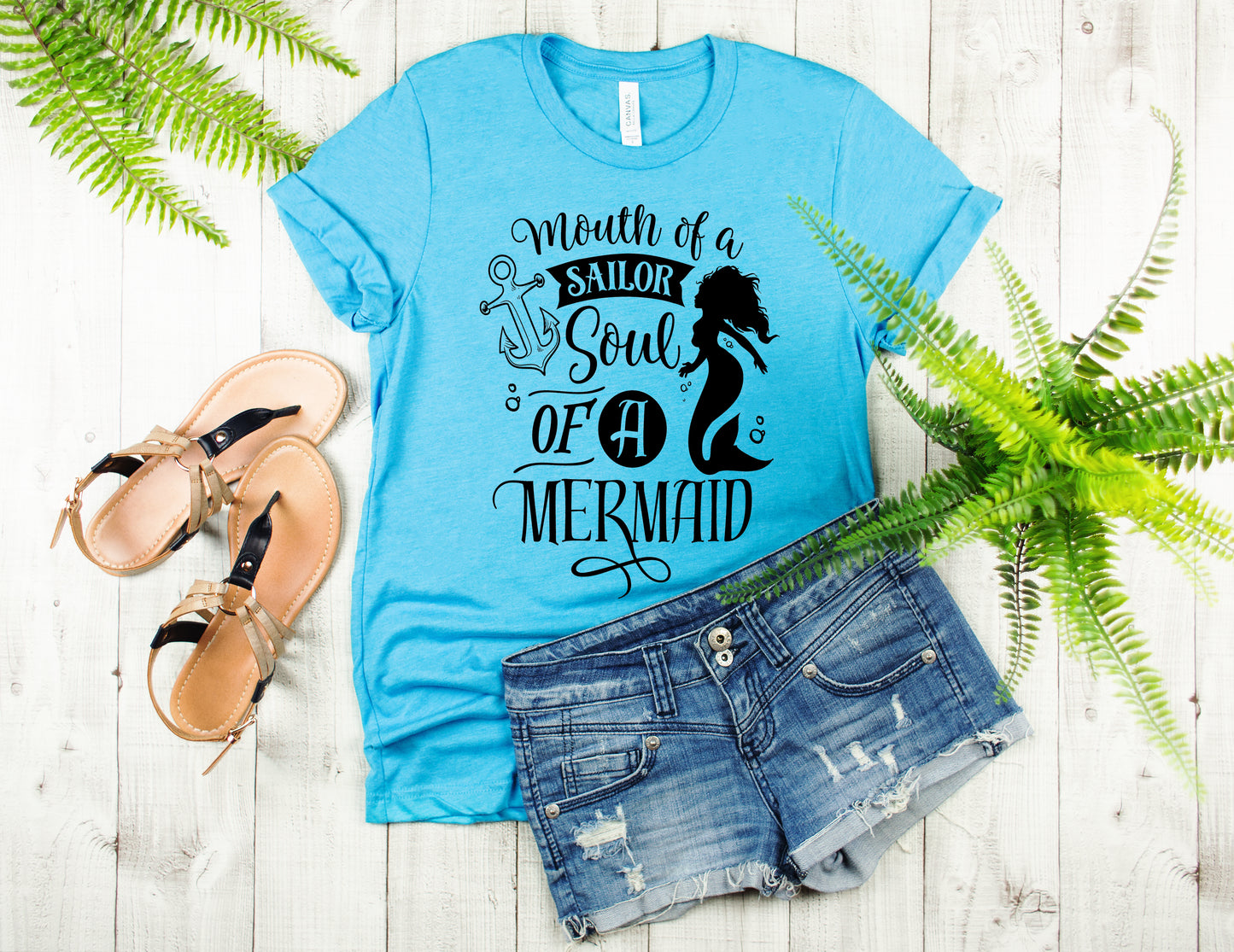 Mouth of a sailor soul of a mermaid